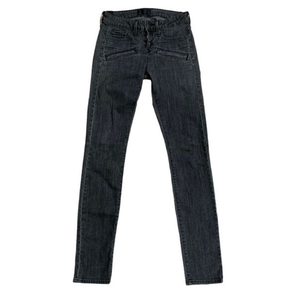 Vince gray med wash skinny jeans size 24.